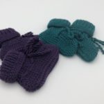 Chaussons bébé tricot