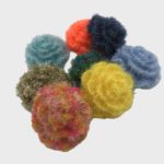 Eponges rondes multicolores