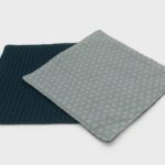 Essuie-tout gris imprimé étoiles